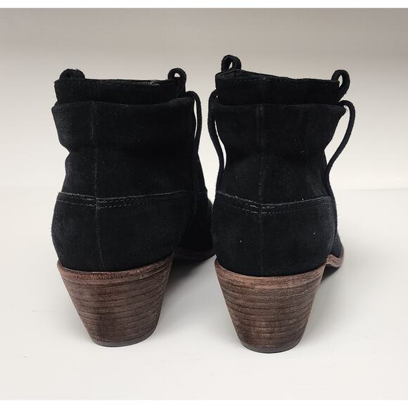 Joie Ajax Black Suede Leather Booties Boots Women's Size US 10/41 - Picture 7 of 13